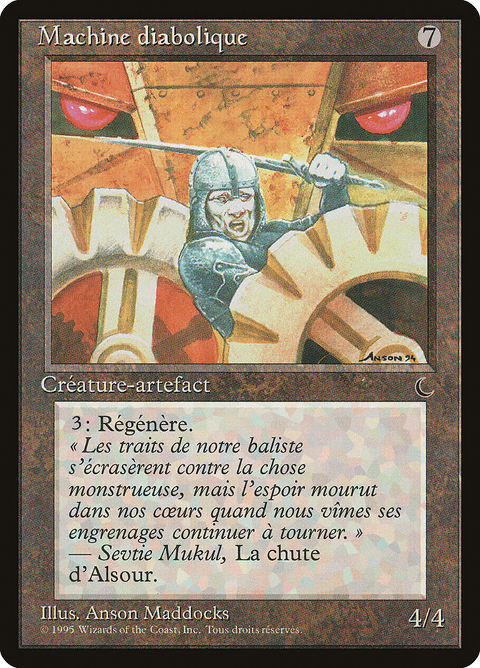 Diabolic Machine (French) - "Machine diabolique" [Renaissance] Magic: The Gathering