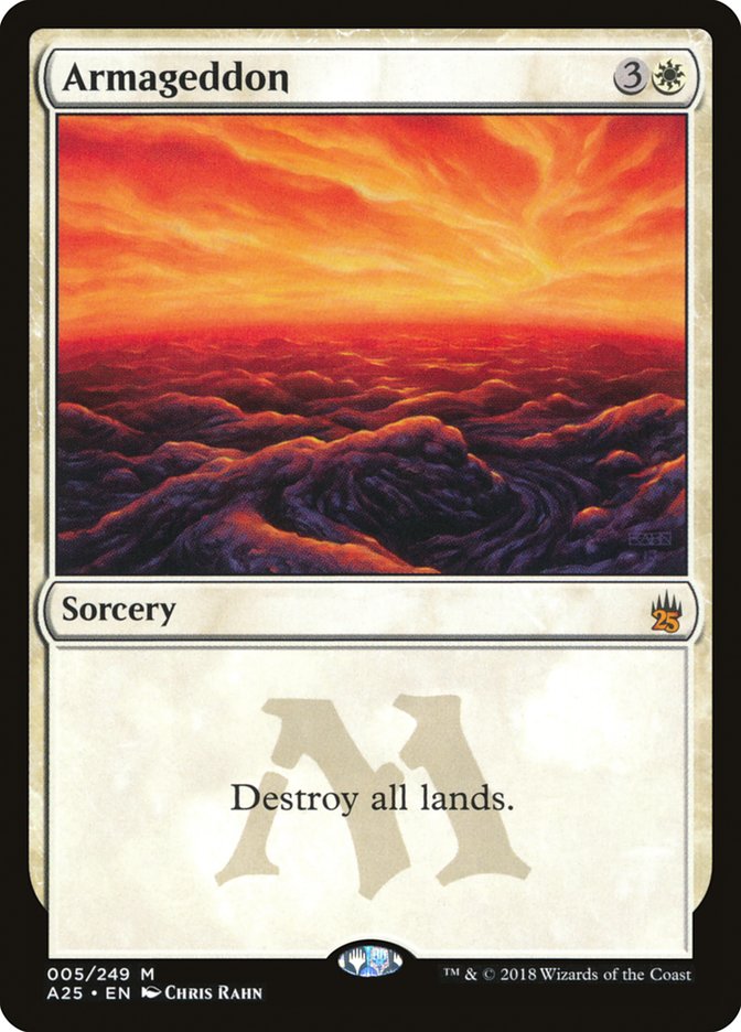 Armageddon [Masters 25] Magic: The Gathering