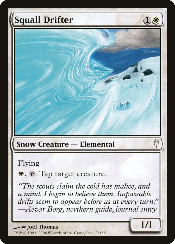 Squall Drifter [Coldsnap] Magic: The Gathering