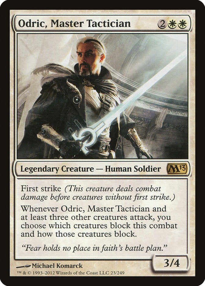 Odric, Master Tactician [Magic 2013] Magic: The Gathering