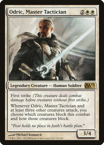 Odric, Master Tactician [Magic 2013] Magic: The Gathering