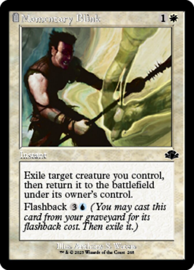Momentary Blink (Retro) [Dominaria Remastered] Magic: The Gathering