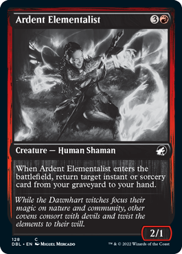 Ardent Elementalist [Innistrad: Double Feature] Magic: The Gathering