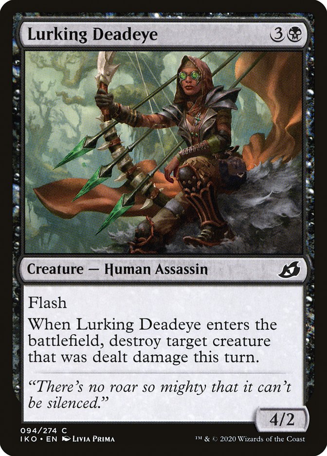 Lurking Deadeye [Ikoria: Lair of Behemoths] Magic: The Gathering