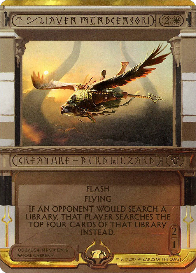 Aven Mindcensor (Invocation) [Amonkhet Invocations] Magic: The Gathering