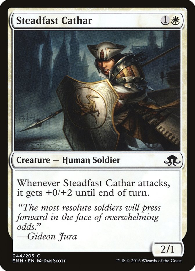 Steadfast Cathar [Eldritch Moon] Magic: The Gathering