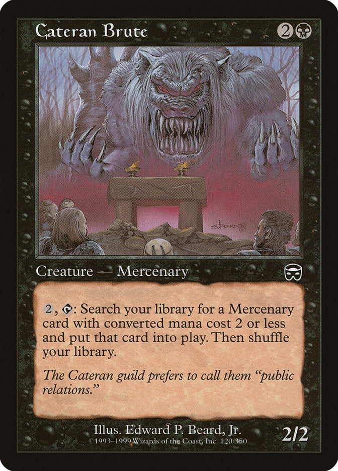 Cateran Brute [Mercadian Masques] Magic: The Gathering