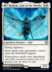 Reidane, God of the Worthy // Valkmira, Protector's Shield [Kaldheim] Magic: The Gathering