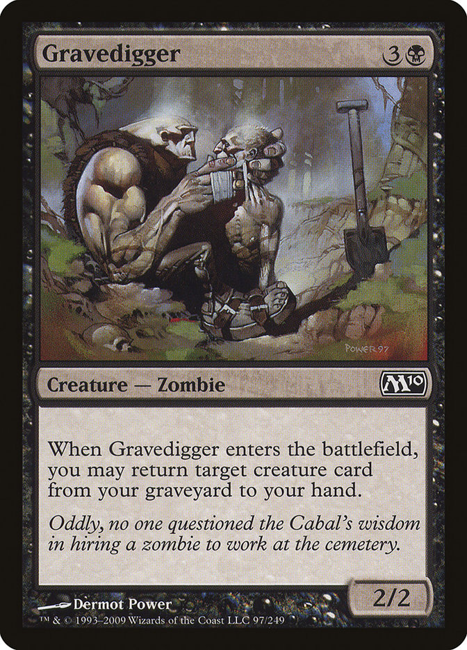 Gravedigger [Magic 2010] Magic: The Gathering