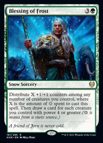 Blessing of Frost [Kaldheim] Magic: The Gathering