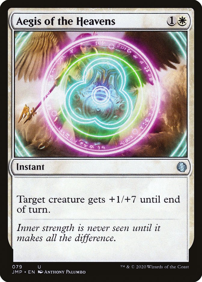 Aegis of the Heavens [Jumpstart] Magic: The Gathering