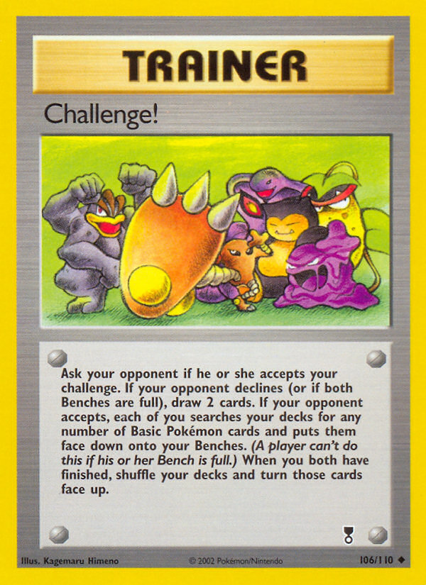 Challenge! (106/110) [Legendary Collection] Pokémon