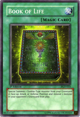 Book of Life [PGD-033] Super Rare Yu-Gi-Oh!