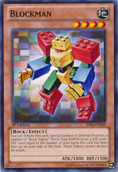 Blockman [BP02-EN049] Common Yu-Gi-Oh!