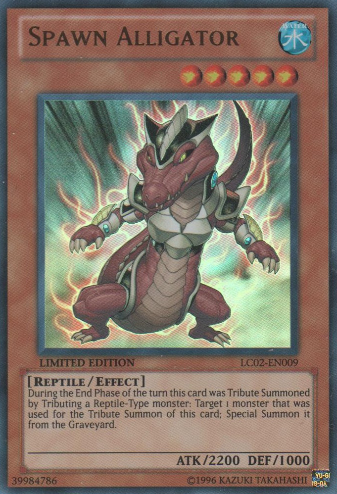 Spawn Alligator [LC02-EN009] Ultra Rare Yu-Gi-Oh!