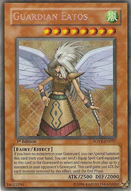 Guardian Eatos [SOVR-EN097] Secret Rare Yu-Gi-Oh!
