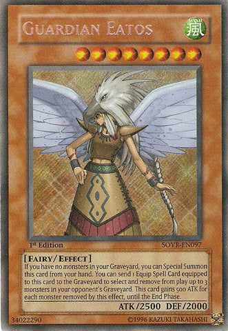 Guardian Eatos [SOVR-EN097] Secret Rare Yu-Gi-Oh!