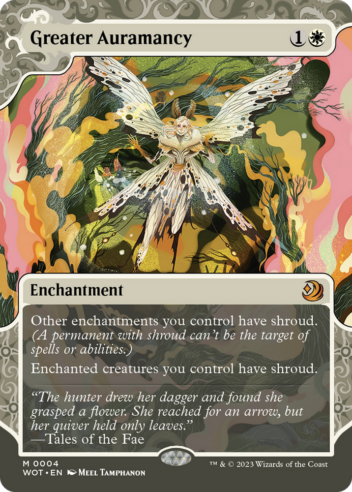 Greater Auramancy [Wilds of Eldraine: Enchanting Tales] Magic: The Gathering