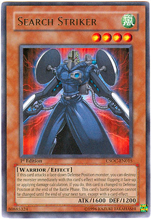Search Striker [CSOC-EN015] Rare Yu-Gi-Oh!
