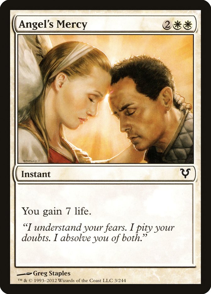 Angel's Mercy [Avacyn Restored] Magic: The Gathering