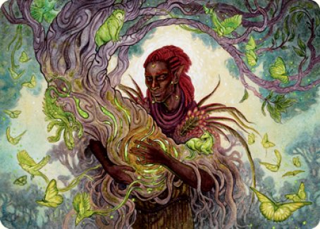 Circle of Dreams Druid Art Card [Dungeons & Dragons: Adventures in the Forgotten Realms Art Series] Magic: The Gathering