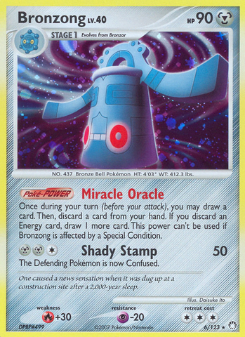 Bronzong (6/123) [Diamond & Pearl: Mysterious Treasures] Pokémon