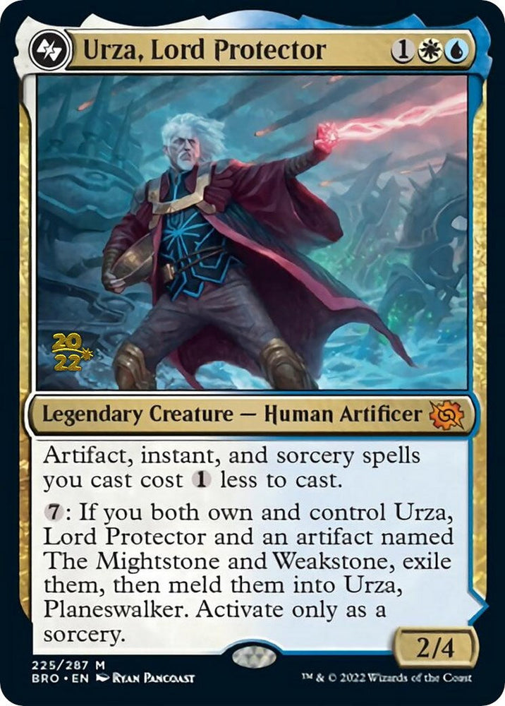 Urza, Lord Protector [The Brothers' War Prerelease Promos] Magic: The Gathering