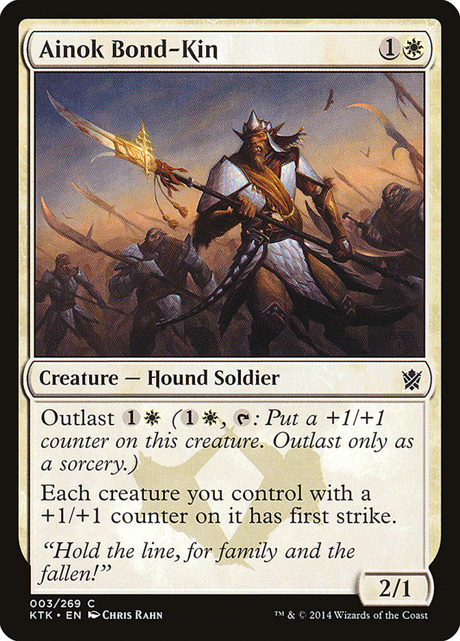Ainok Bond-Kin [Khans of Tarkir] Magic: The Gathering