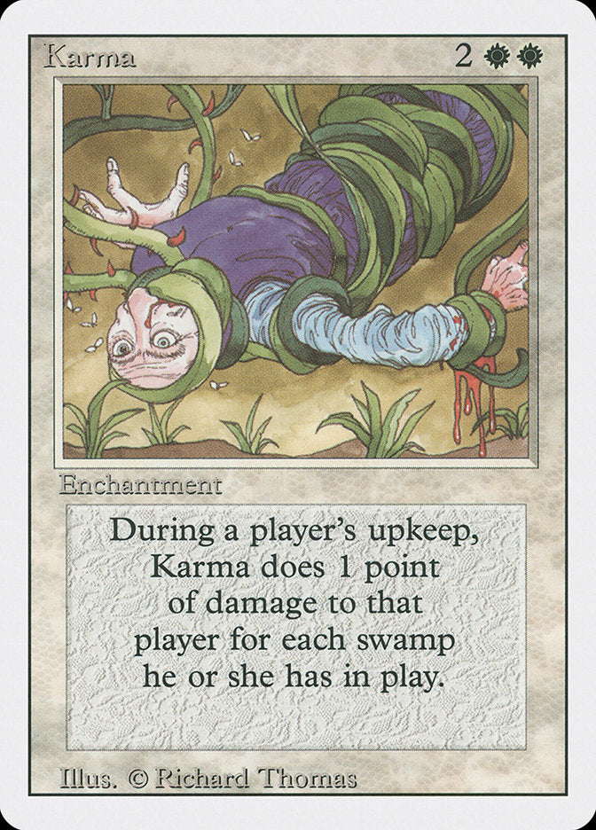 Karma [Revised Edition] Magic: The Gathering
