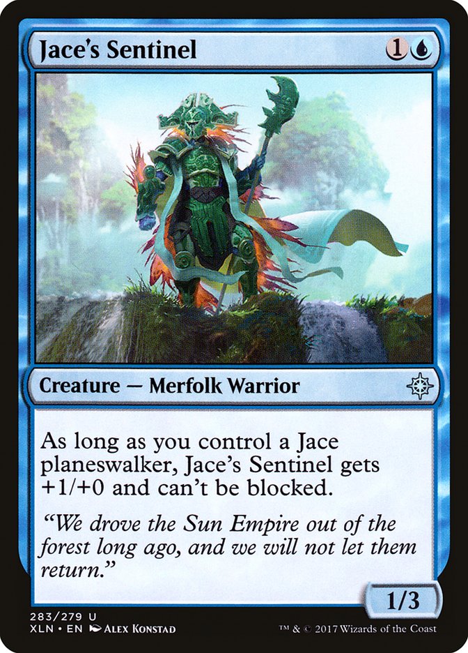 Jace's Sentinel [Ixalan] Magic: The Gathering