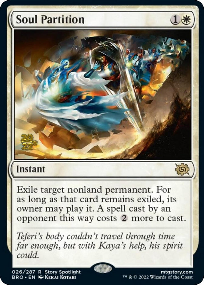 Soul Partition [The Brothers' War Prerelease Promos] Magic: The Gathering