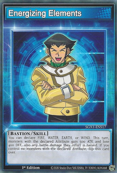 Energizing Elements [SGX1-ENS17] Common Yu-Gi-Oh!