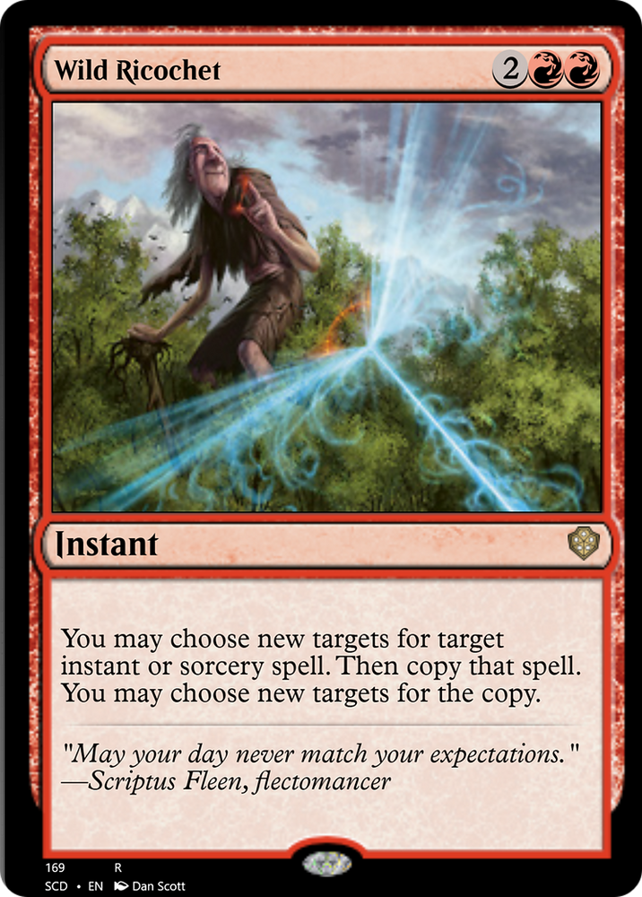 Wild Ricochet [Starter Commander Decks] Magic: The Gathering