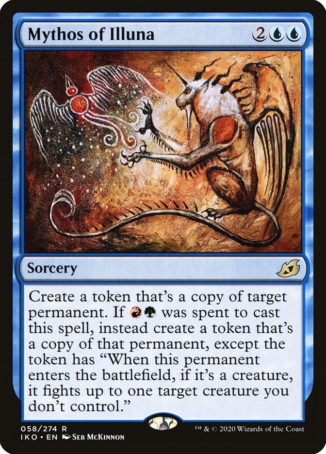 Mythos of Illuna [Ikoria: Lair of Behemoths] Magic: The Gathering