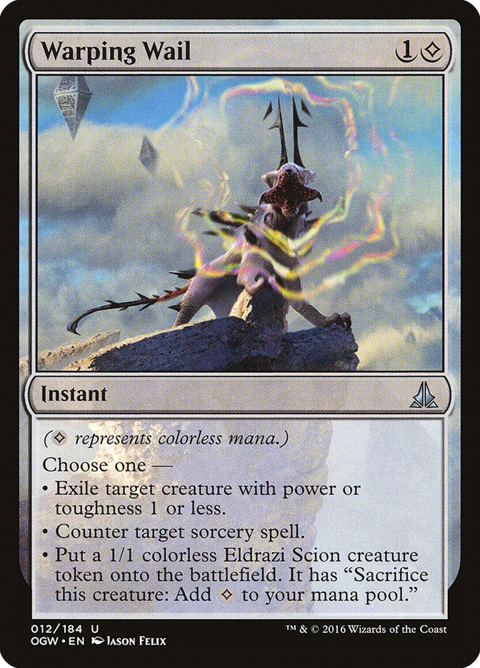 Warping Wail [Oath of the Gatewatch] Magic: The Gathering