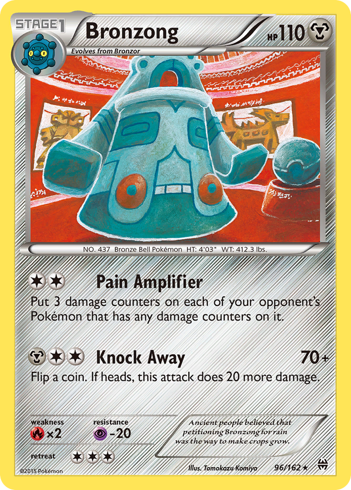 Bronzong (96/162) [XY: BREAKthrough] Pokémon