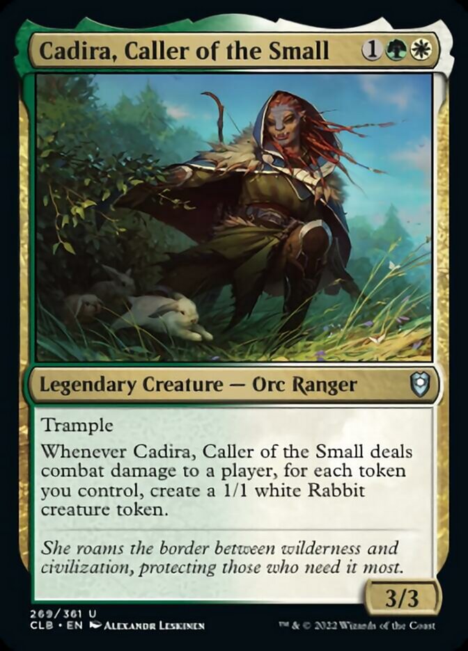 Cadira, Caller of the Small [Commander Legends: Battle for Baldur's Gate] Magic: The Gathering