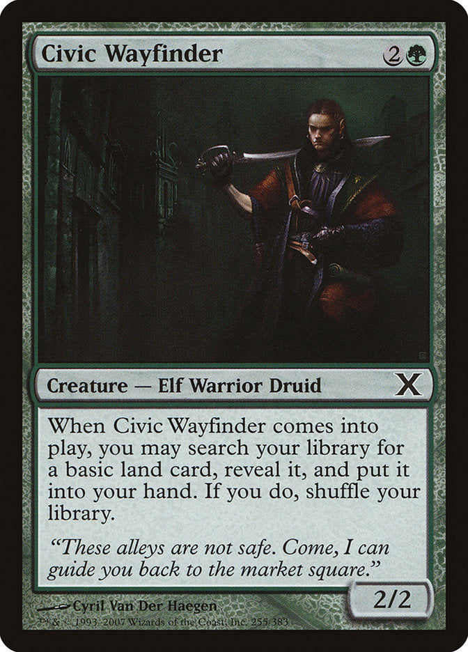 Civic Wayfinder [Tenth Edition] Magic: The Gathering