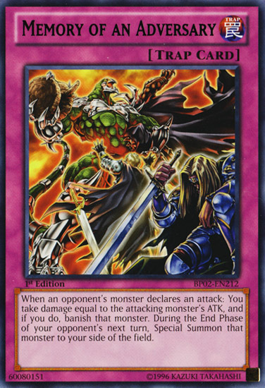 Memory of an Adversary [BP02-EN212] Rare Yu-Gi-Oh!