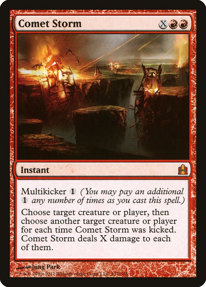 Comet Storm [Commander 2011] Magic: The Gathering