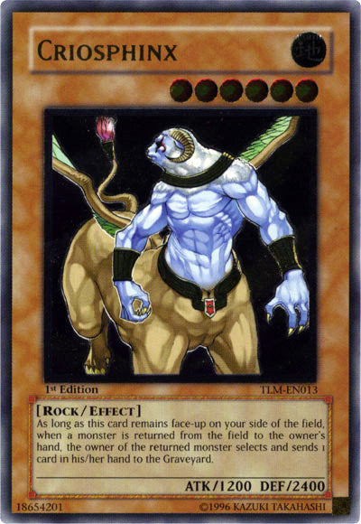 Criosphinx [TLM-EN013] Ultimate Rare Yu-Gi-Oh!