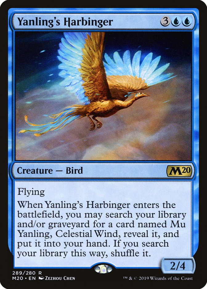 Yanling's Harbinger [Core Set 2020] Magic: The Gathering