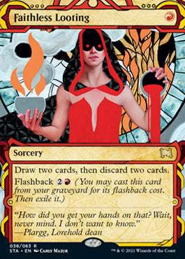 Faithless Looting [Strixhaven: School of Mages Mystical Archive] Magic: The Gathering