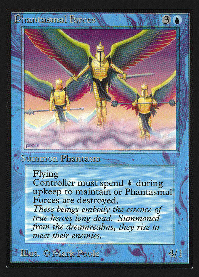 Phantasmal Forces [International Collectors' Edition] Magic: The Gathering