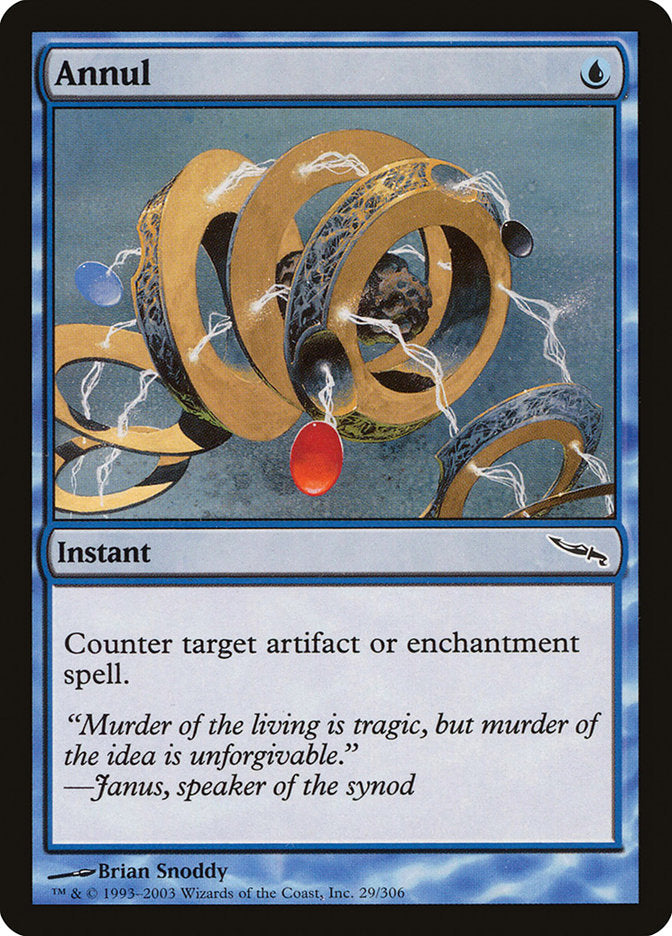 Annul [Mirrodin] Magic: The Gathering