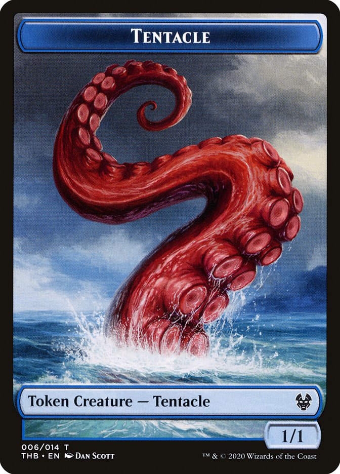 Human Soldier // Tentacle Double-Sided Token [Theros Beyond Death Tokens] Magic: The Gathering