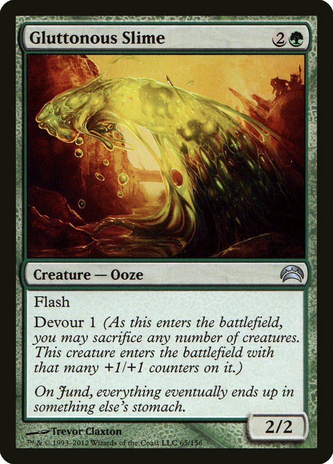 Gluttonous Slime [Planechase 2012] Magic: The Gathering
