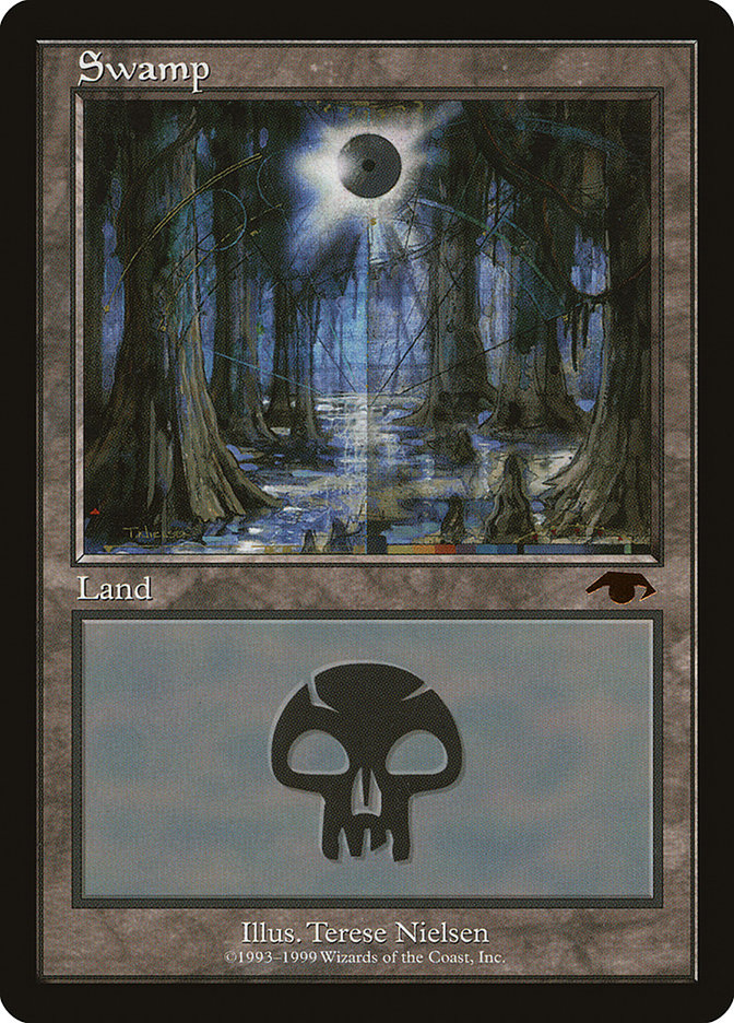 Swamp (3) [Guru] Magic: The Gathering