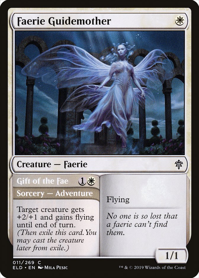 Faerie Guidemother // Gift of the Fae [Throne of Eldraine] Magic: The Gathering
