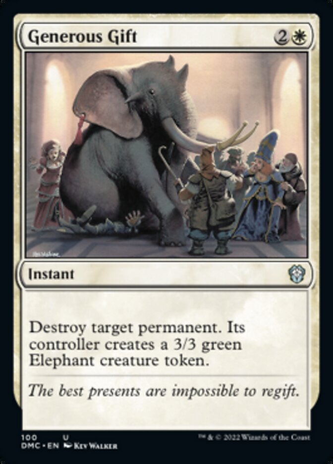 Generous Gift [Dominaria United Commander] Magic: The Gathering